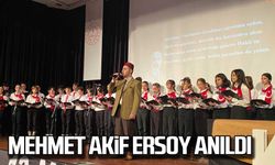 Mehmet Akif Ersoy anıldı