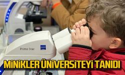 Minikler Üniversiteyi tanıdı