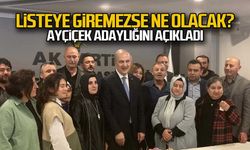 Mükerrem Ayçiçek aday adaylığını açıkladı!