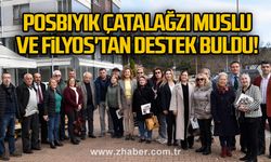 Posbıyık Çatalağzı Muslu ve Filyos'tan destek buldu!