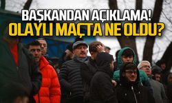 Vedat Öztürk'ten açıklama... Olaylı maçta ne oldu?
