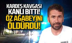 Kardeş kavgası kanlı bitti... Öz ağabeyini öldürdü!