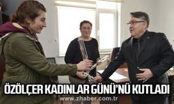 Rektör Özölçer Personelin 8 Mart Dünya Kadınlar Gününü Kutladı