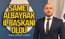 Samet Albayrak il başkanı oldu