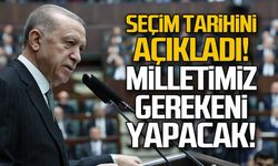 Seçim tarihi kesinleşti... Erdoğan seçim tarihini açıkladı