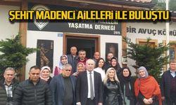 İl müdürü şehit madenci aileleri ile buluştu