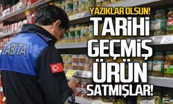 Tarihi geçmiş ürün satmışlar! Zabıta yakaladı!