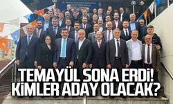 Ak Parti'de temayül sona erdi... Kimler aday olacak?