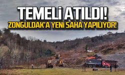 Temeli atıldı... Zonguldak'a yeni saha yapılacak!