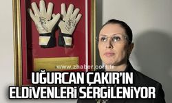 Uğurcan Çakır’ın eldivenleri sergileniyor