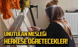 Unutulan mesleği herkese öğretecekler!