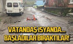 Vatandaş isyanda... Başladılar Bıraktılar!