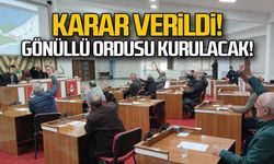 Karar verildi...Gönüllü ordusu kurulacak!