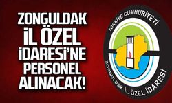 Zonguldak İl Özel İdaresi'ne personel alınacak