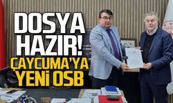 Çaycuma'ya yeni OSB