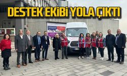Destek ekibi yola çıktı