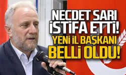 Necdet Sarı istifa etti! Yeni il başkanı belli oldu!