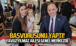 Yavuzyılmaz Ailesi genel merkezde... Başvurusunu yaptı