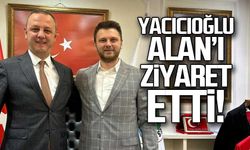 Ömer Yazıcıoğlu Ömer Selim Alan'ı ziyaret etti