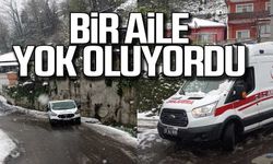 Bir aile yok oluyordu