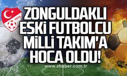 Zonguldaklı eski futbolcu Milli Takım'a hoca oldu!