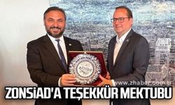 Essen Belediye Başkanı Kufen'den ZONSİAD'a teşekkür mektubu