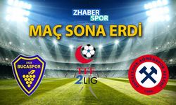 Bucaspor 1928- Z.Kömürspor maçı sona erdi