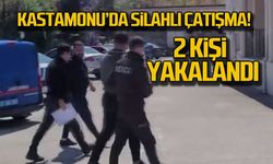 Kastamonu'da silahlı çatışma! 2 kişi yakalandı