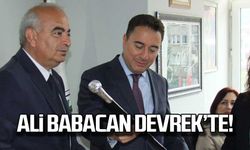 Ali Babacan Devrek'te!