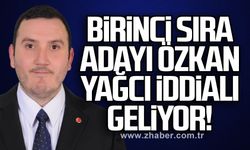 Birinci sıra adayı Özkan Yağcı iddialı geliyor!