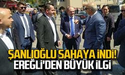 Şanlıoğlu sahaya indi! Ereğli'den büyük ilgi
