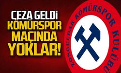Ceza geldi.. Kömürspor maçında yoklar!