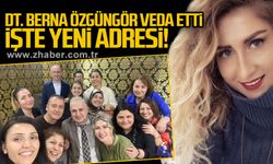Dt. Berna Özgüngör veda etti... İşte yeni adresi!