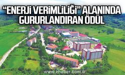 BARÜ’ye “Enerji Verimliliği” alanında gururlandıran ödül