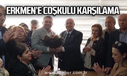 Yavuz Erkmen’e coşkulu karşılama