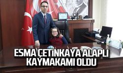 Esma Çetinkaya Alaplı Kaymakamı oldu