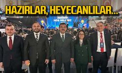 Hazırlar, heyecanlılar...