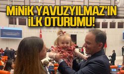 Minik Yavuzyılmaz ilk kez TBMM'de