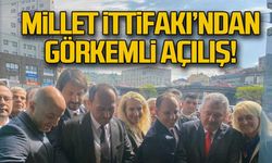 Millet İttifakı'ndan görkemli açılış