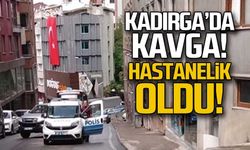 Kadırga'da kavga! Hastanelik oldular!
