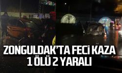 Zonguldak'ta feci kaza; 1 ölü 2 yaralı!