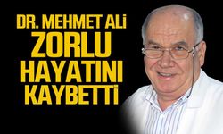 Dr. Mehmet Ali Zorlu hayatını kaybetti