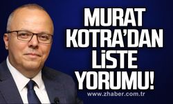 Kotra’dan liste yorumu!