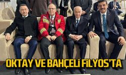 Oktay ve Bahçeli Filyos'ta