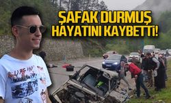 Şafak Durmuş feci kazada hayatını kaybetti