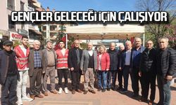 Gençler geleceği için çalışıyor