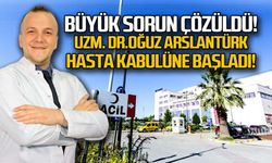 Dr. Oğuz Arslantürk ZBEÜ'de hasta kabulüne başladı!
