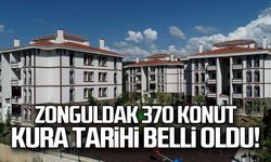 Zonguldk 370 konut kura tarihi belli oldu