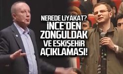 Nerede liyakat? İnce'den Zonguldak ve Eskişehir açıklaması!