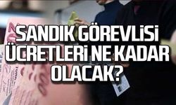 2023 sandık görevlisi ücretleri ne kadar olacak?
